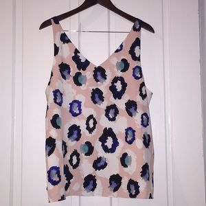 Banana Republic Animal Print Tank Top